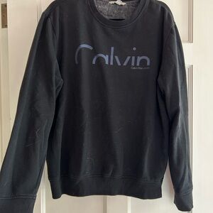 Calvin Klein Jeans Black Crewneck Sweater